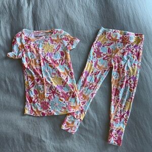 Posh Peanut Multicolor Kids Pajama Set, 2T